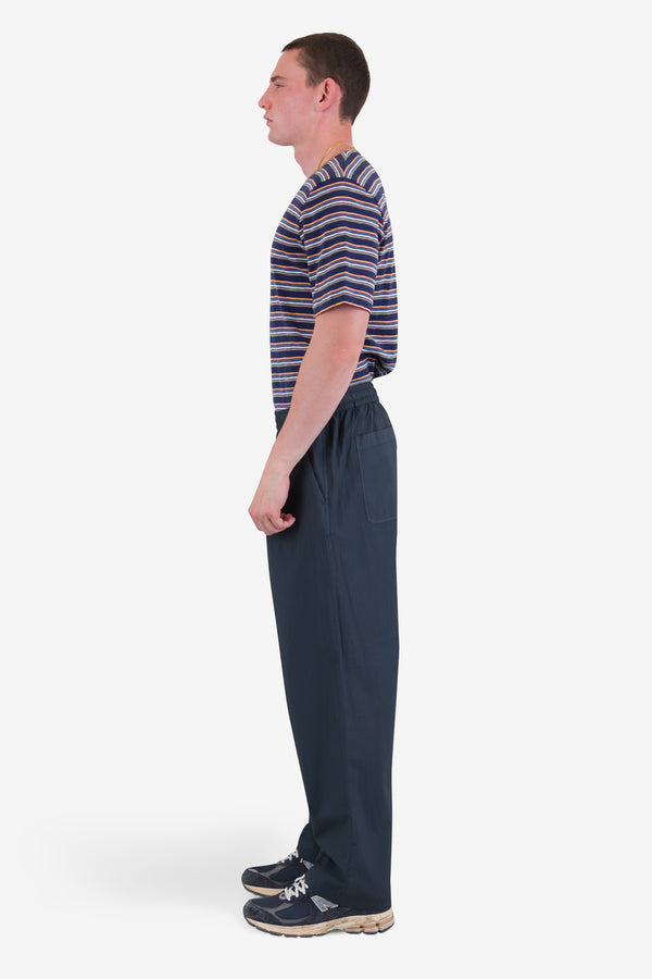 Folk Drawcord Loose Trousers - Soft Black