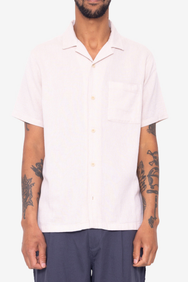 folk Erco Shirt - Dark Stone