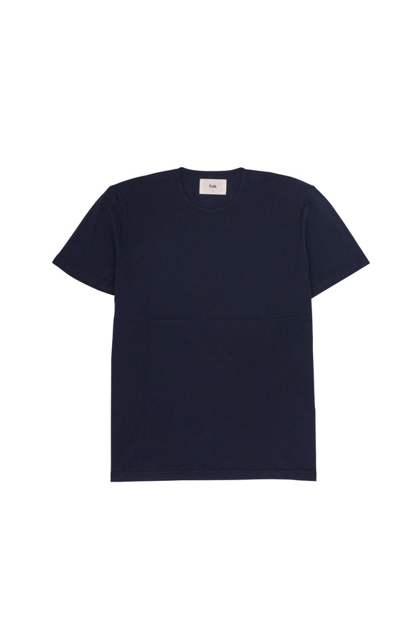 folk Everyday T-Shirt - Navy