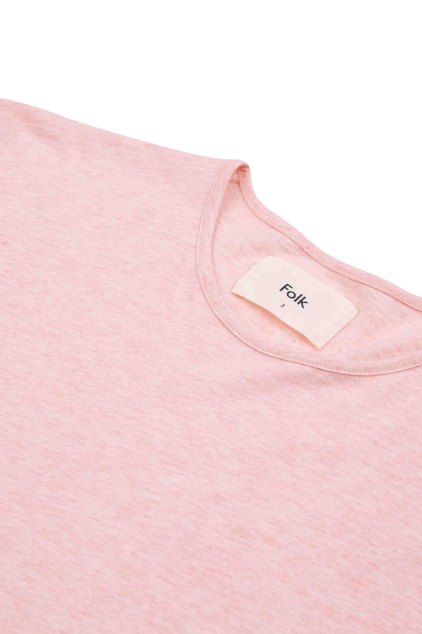 Folk Everyday T-Shirt - Pink Melange