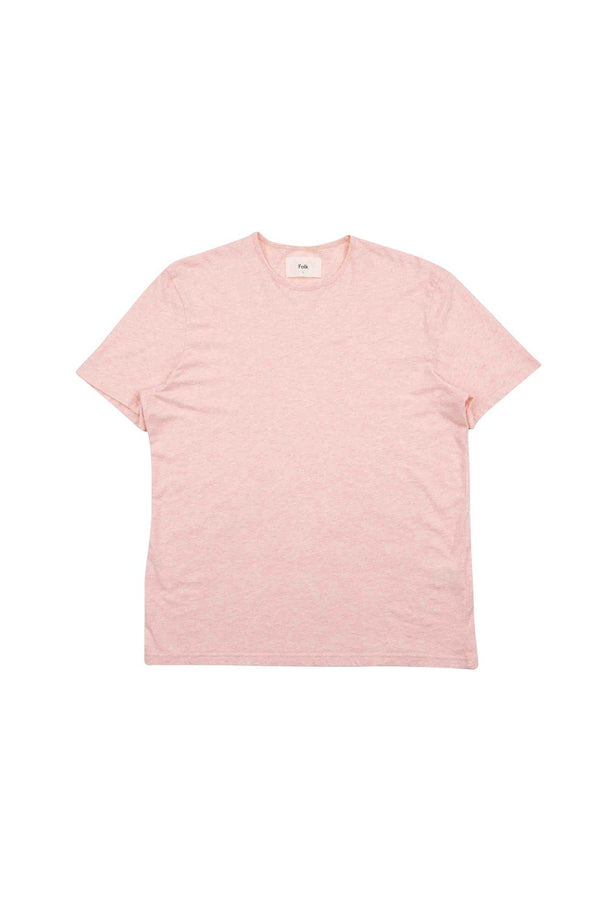 folk Everyday T-Shirt - Pink Melange