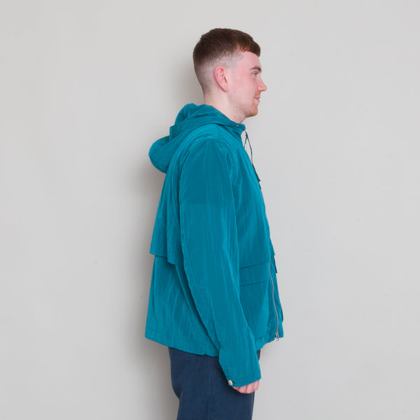 Folk Featherweight Jacket - Ocean Blue Mini Ripstop