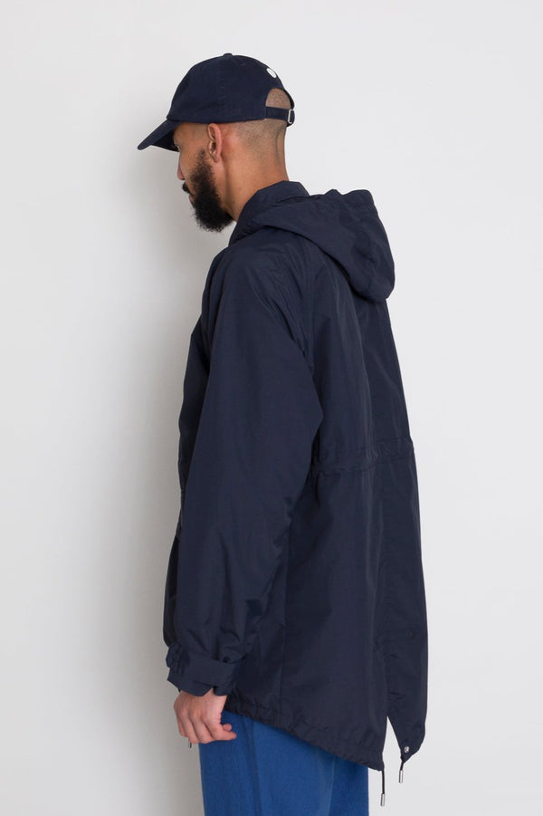Folk Fishtail Anorak - Dark Navy
