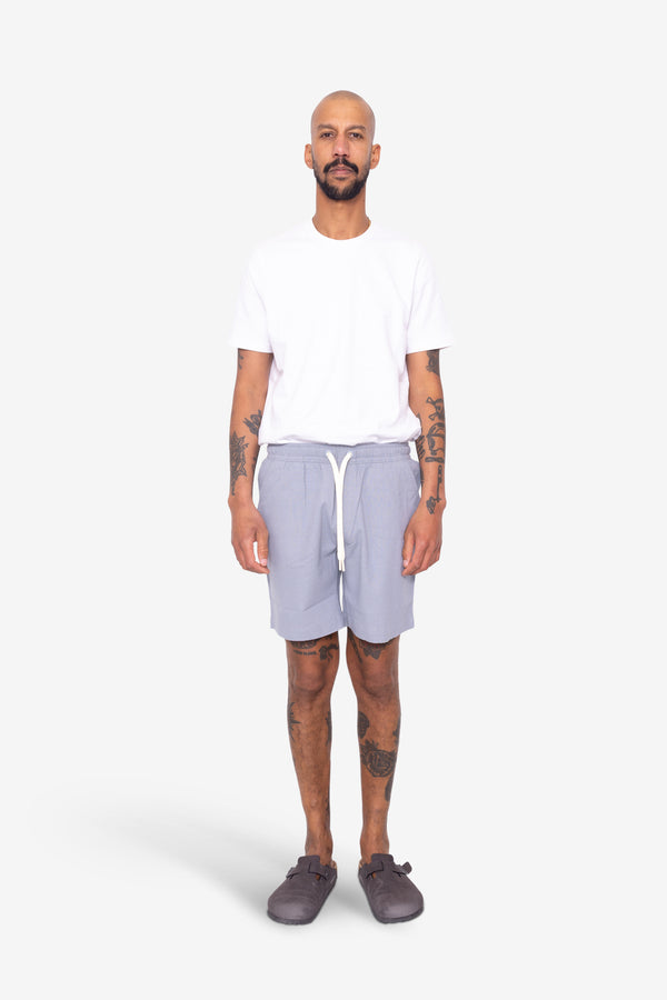 Folk Fitz Shorts - Washed Blue
