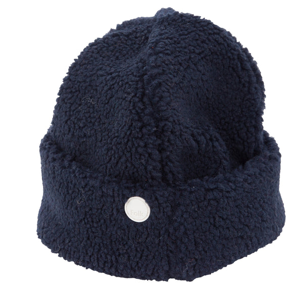 Folk Fleece Beanie - Navy