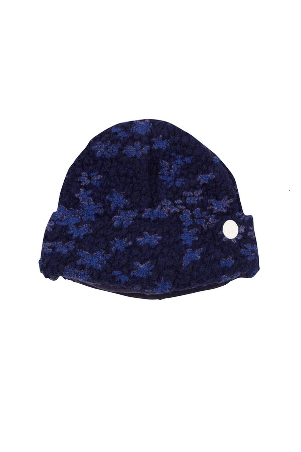 folk Fleece Beanie - Stars and Flowers TH