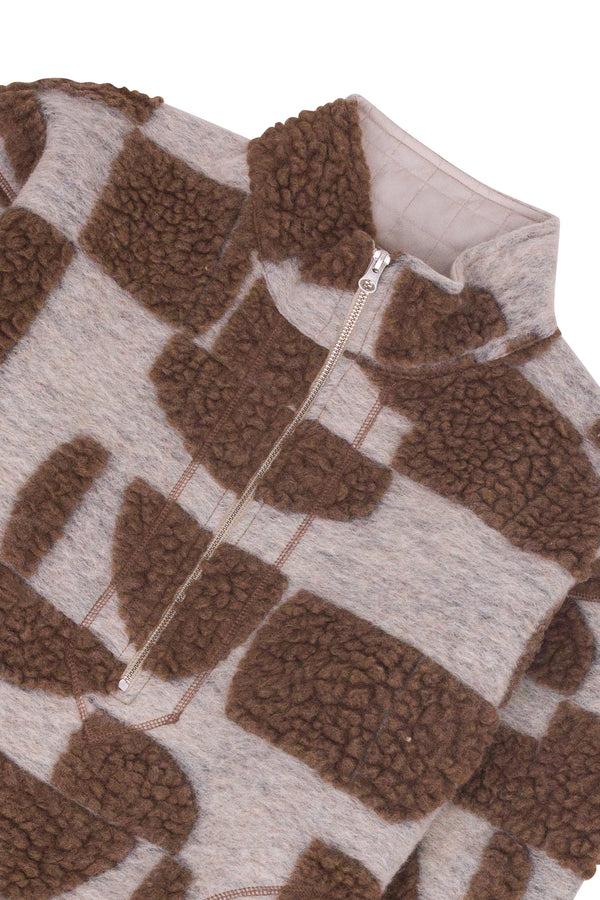 Folk Fleece Overhead - Tile Jacquard KG