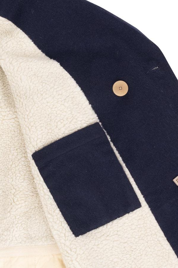 Folk Fleecy Peacoat - Soft Navy