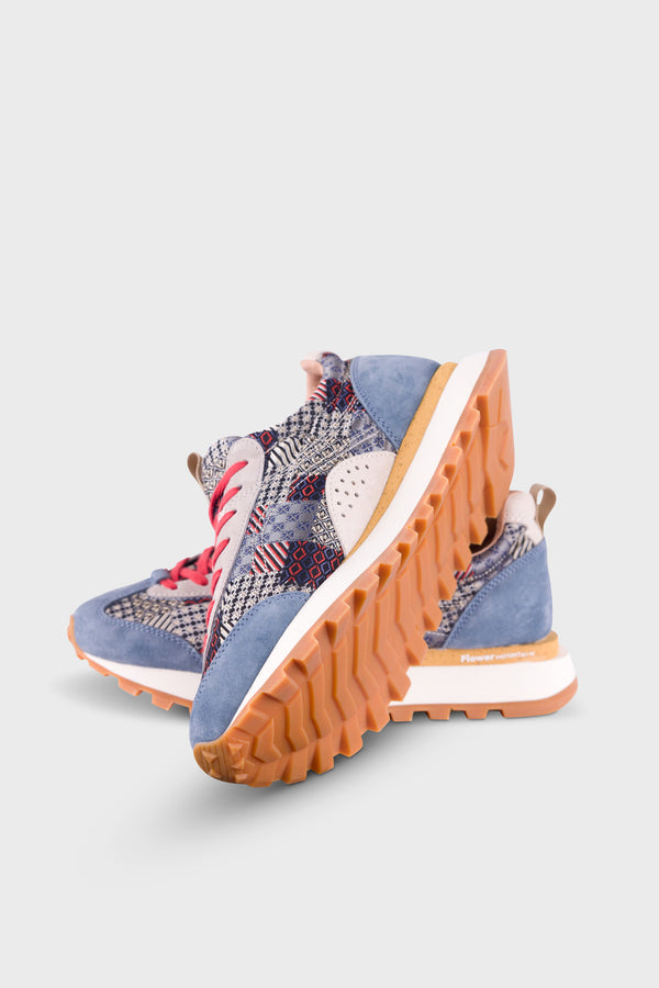 Folk Flower Mountain - New Asuka Woman -White Multi