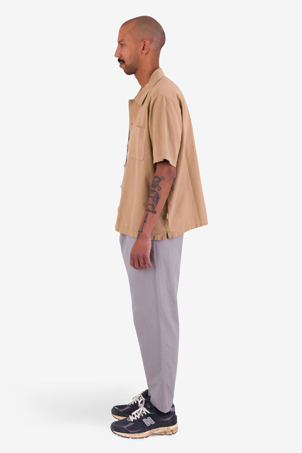 Folk Gabe Shirt - Soft Brown