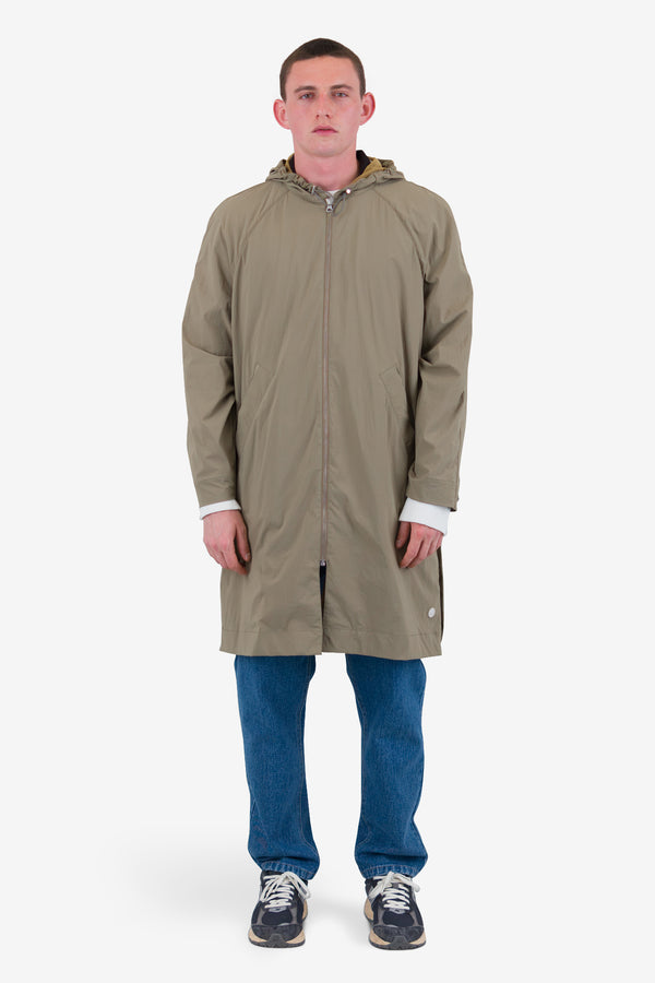 Folk Hooded Anorak - Khaki