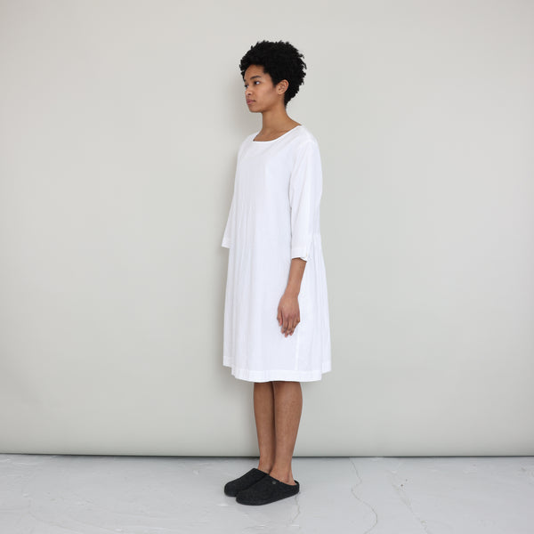 Folk Joana Day Dress Women's - White Crinkle