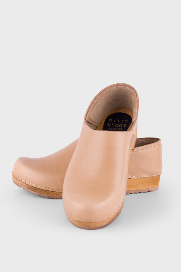 Folk Kitty Clogs - Low Jord - Stone