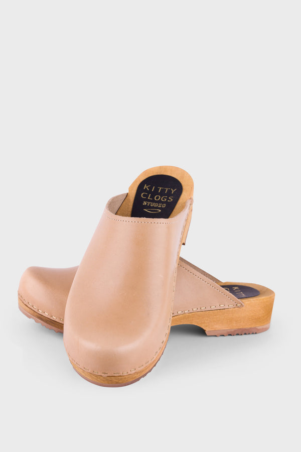 Folk Kitty Clogs - Low Klassisk - Stone