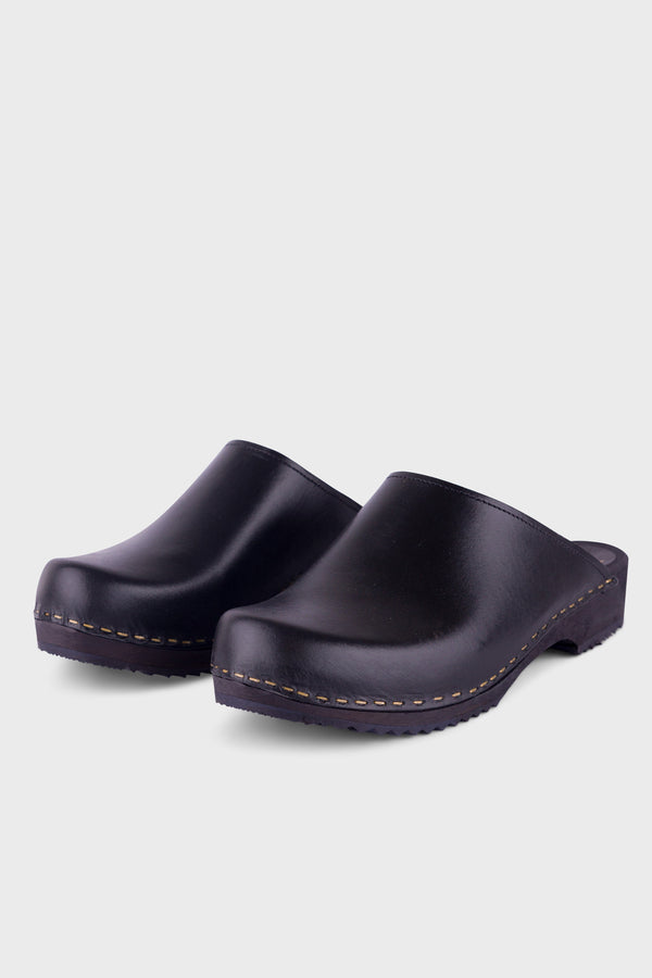 folk Kitty Clogs - Low Klassisk - Tinted Black Base