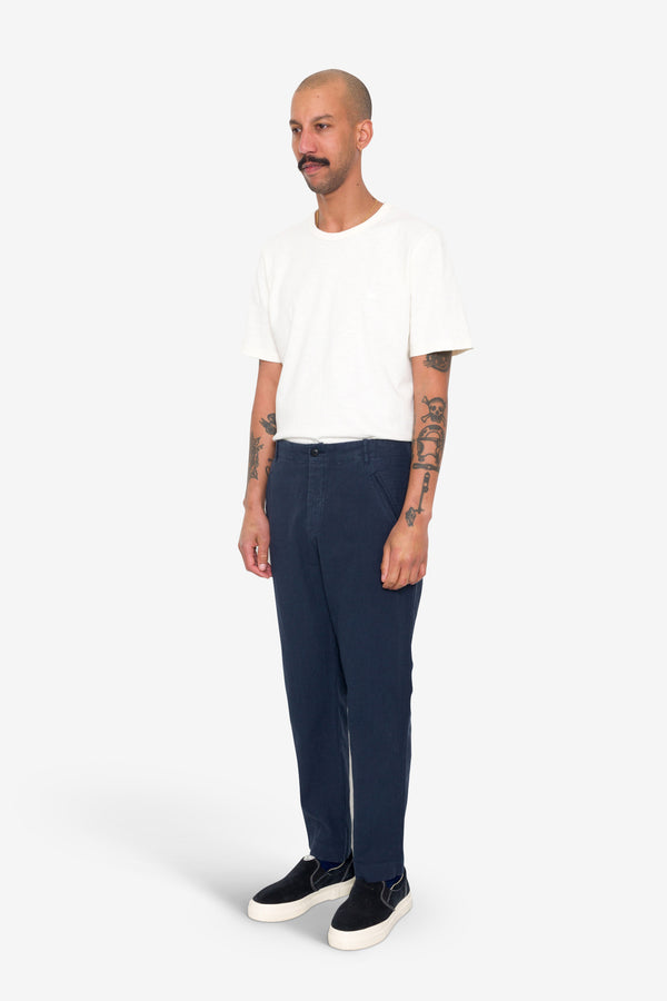 Folk Lean Assembly Pant - Navy
