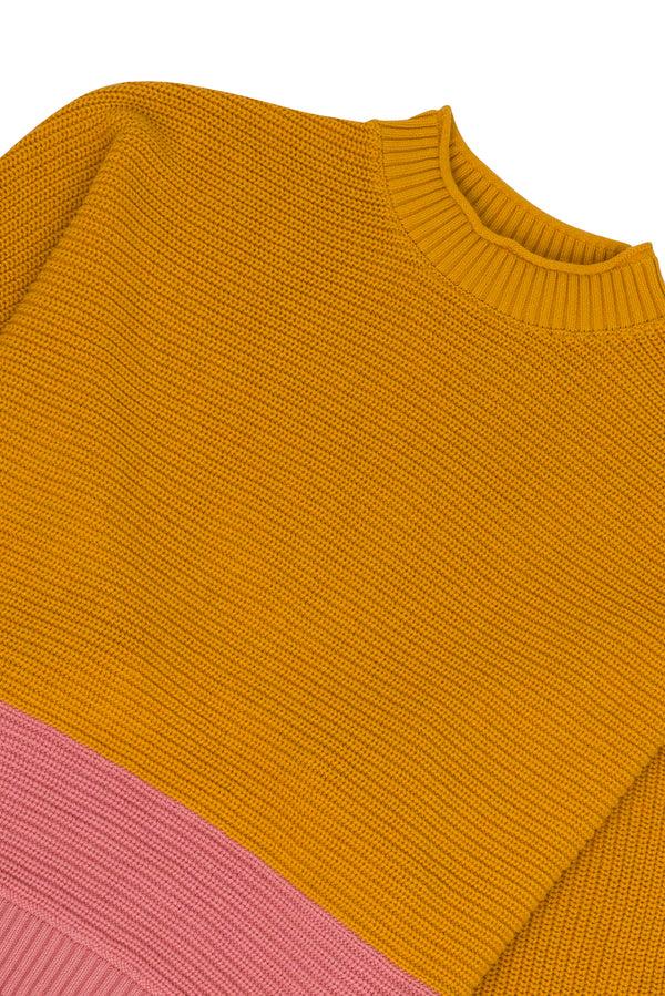 Folk LF Markey - Vernon Knit Jumper - Pink Ochre