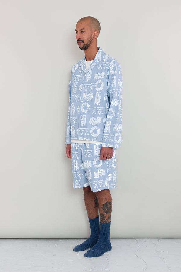 Folk Loungewear Shirt - Icon Print KG