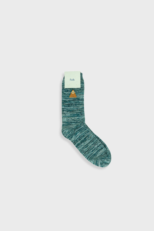 folk Melange Socks - Tropical Mix