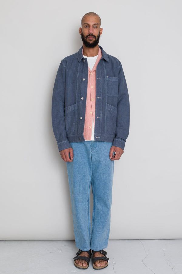 Folk Meyer Jean Jacket - Soft Blue