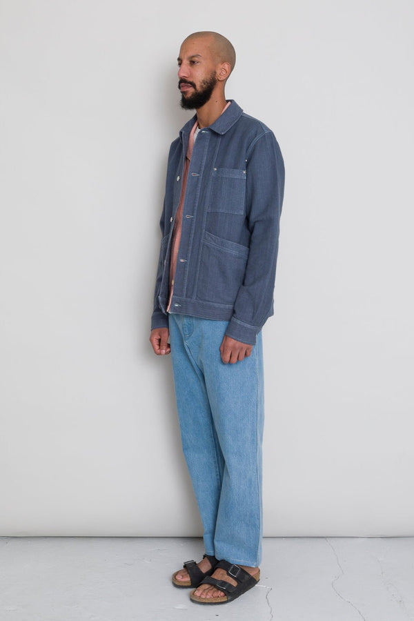 Folk Meyer Jean Jacket - Soft Blue