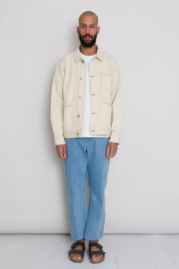Folk Meyer Jean Jacket - Wheat Twill