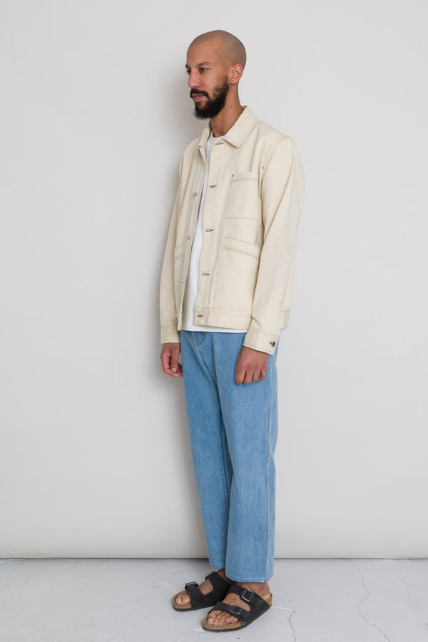Folk Meyer Jean Jacket - Wheat Twill