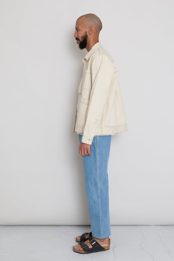 Folk Meyer Jean Jacket - Wheat Twill