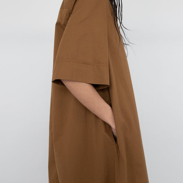 Folk MHL - Open Collared Dress - Nut
