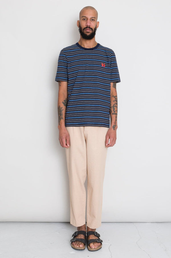 Folk Multistripe T-Shirt - Navy Moon DP