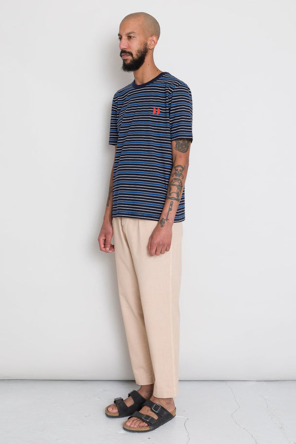 Folk Multistripe T-Shirt - Navy Moon DP