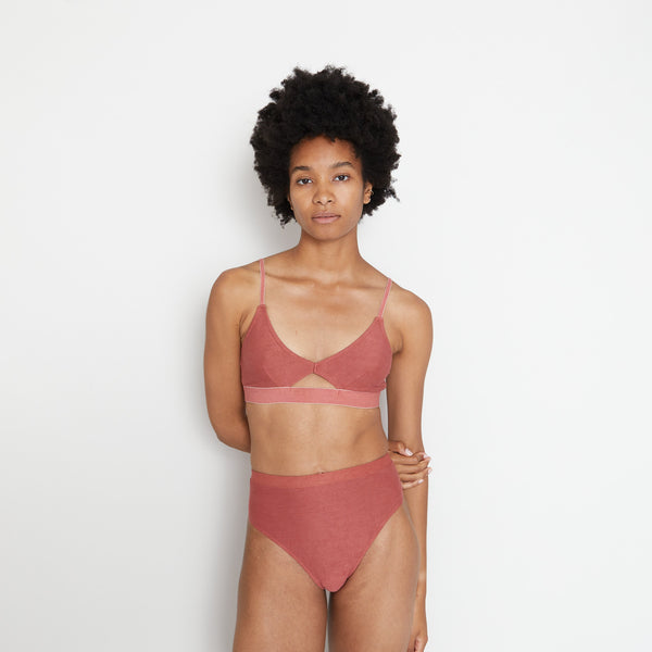 Folk Pamba - Coupé Bra - Sambal Maroon