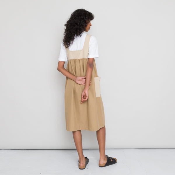 Folk Patch Pocket Dress Women's - Caramel Ripstop