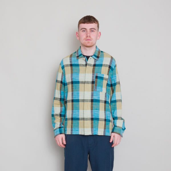 Folk Patch Shirt - Multigingham Check