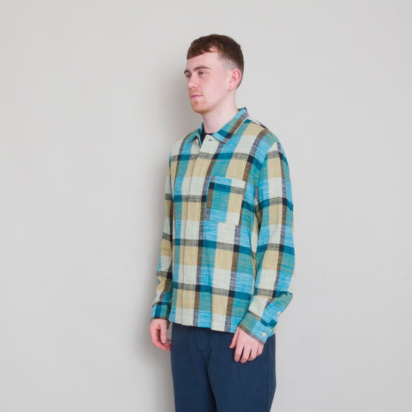 Folk Patch Shirt - Multigingham Check