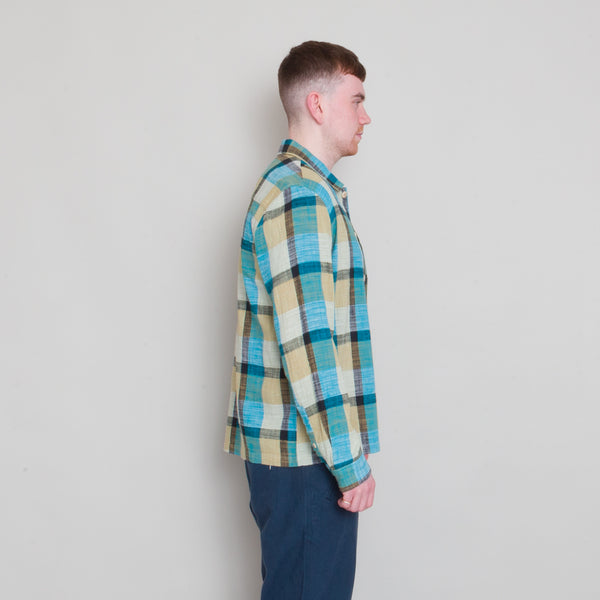 Folk Patch Shirt - Multigingham Check