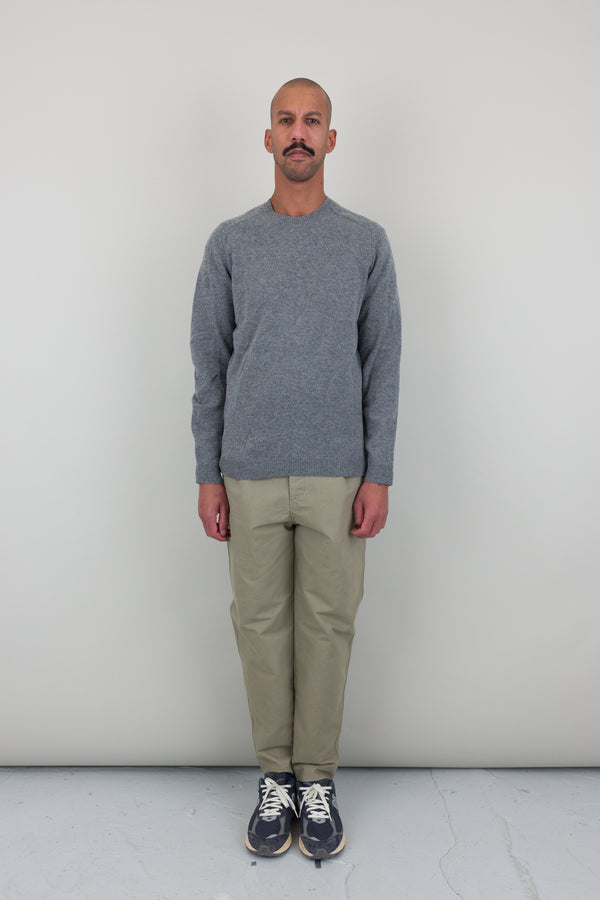 Folk Patrice Crew - Grey Melange