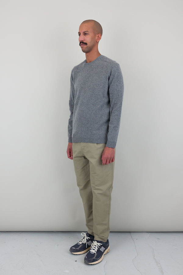 Folk Patrice Crew - Grey Melange
