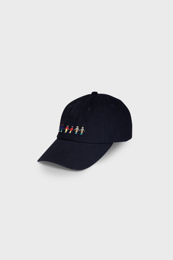 folk People Cap - Soft Black