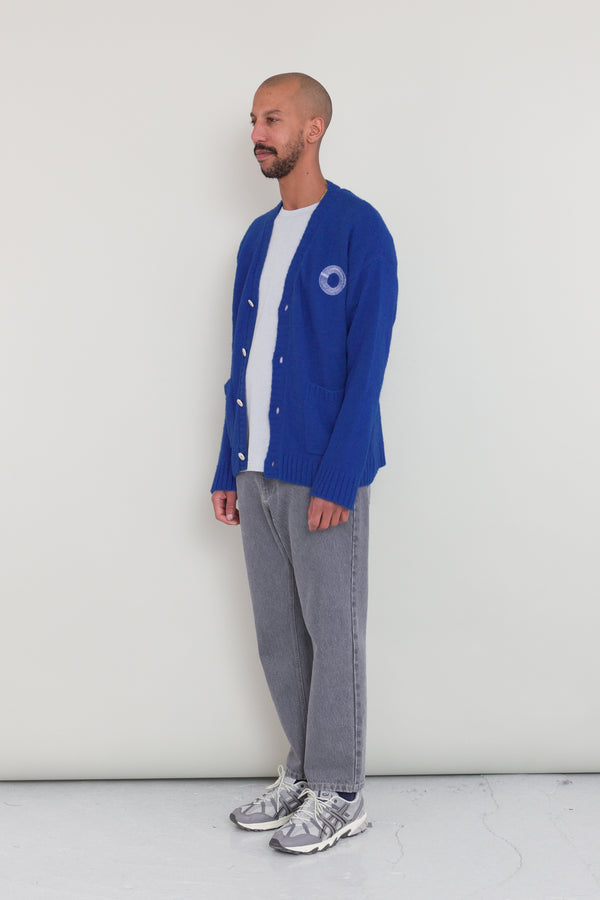 Folk Pocket Cardigan KG - Bright Blue KG