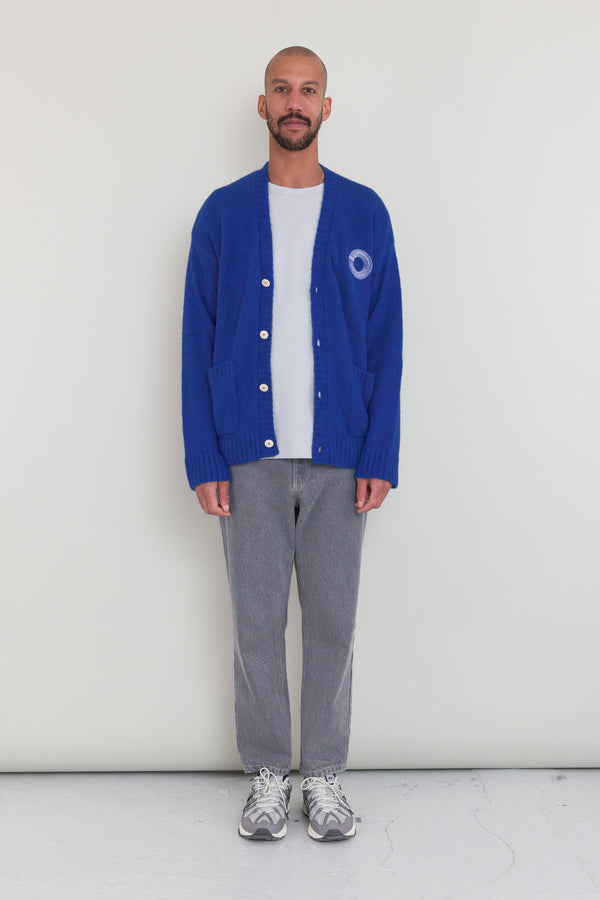 Folk Pocket Cardigan KG - Bright Blue KG