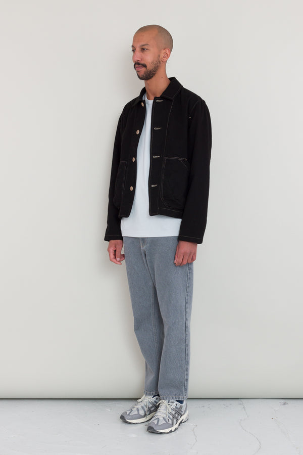 Folk Prism Jacket - Black Moleskin