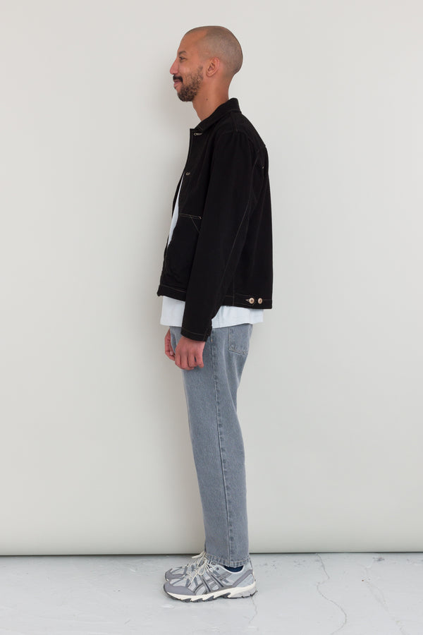 Folk Prism Jacket - Black Moleskin