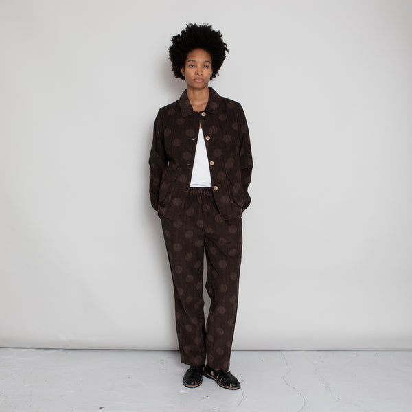 Folk Prism Jacket - Brown Polka Cord