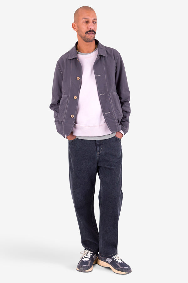 Folk Prism Jacket - Charcoal Nylon