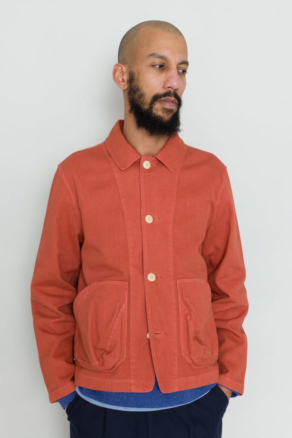 Folk Prism Jacket - Rust Twill
