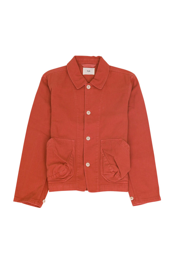 folk Prism Jacket - Rust Twill