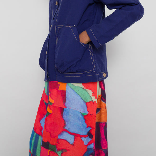 Folk Prism Jacket Women's - Mid Blue