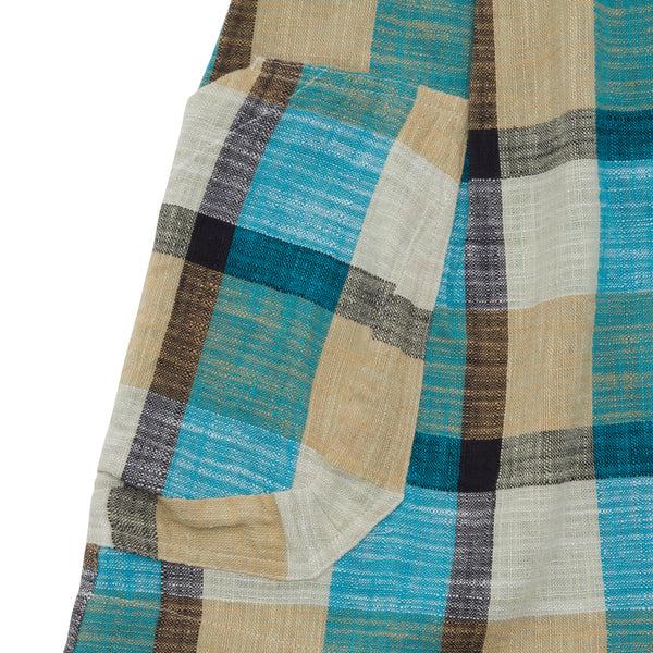 Folk Prism Skirt Women's - Multigingham Check