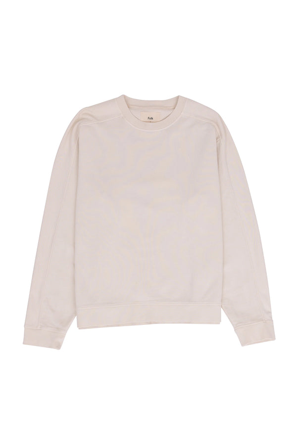 folk Prism Sweat - Ecru